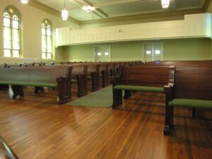 A finished floor